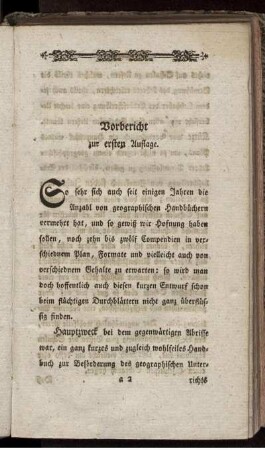 Vorbericht zur ersten Auflage - zur zweiten Auflage.
