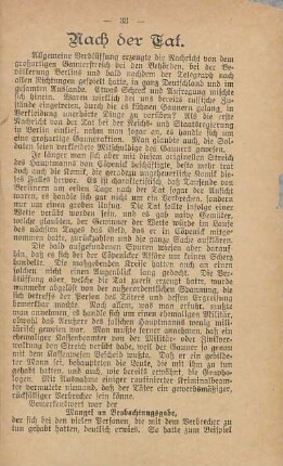 Nach der Tat