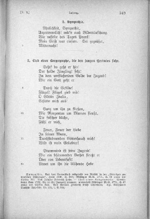 2. Sympathie.