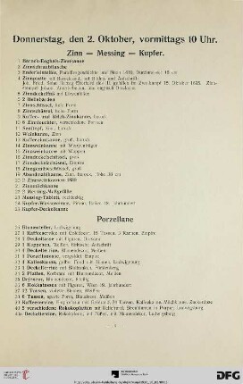 Porzellane (Nr. 26-50)