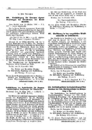 Einführung in den neuzeitlichen Musikunterricht an Volksschulen : [Erziehung] ; [Für Preußen] ; [Amtliche Erlasse] ; [Amtlicher Teil]