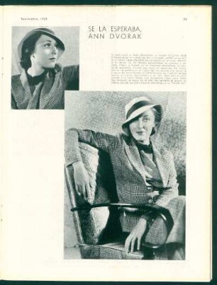 Se la esperaba, Ann Dvorak