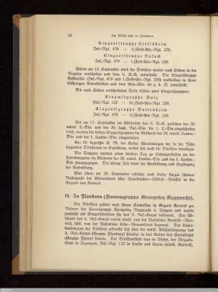 H. In Flandern (Heeresgruppe Kronprinz Rupprecht)
