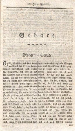 Gebäte.