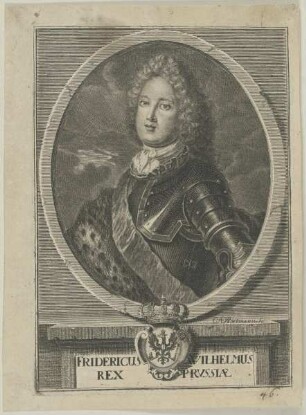 Bildnis des Fridericus Wilhelmus Prvssiae
