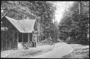 Chemnitz. Unterkunftshaus im Zeisigwald