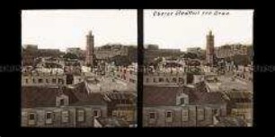 Blick über Häuser des oberen Stadtteils von Oran