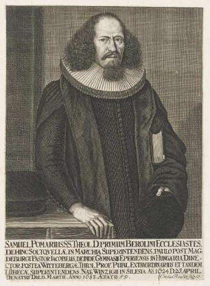 Bildnis des Samuel Pomarius