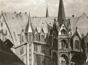 Palas und Großer Wendelstein vom Nordwestturm des Domes