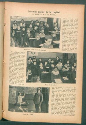 Escuelas judías de la capital - La Talmud Ibri Dr. Herzl