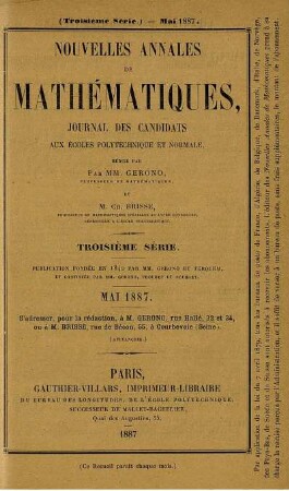 Mai 1887.