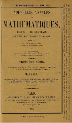Mai 1887.