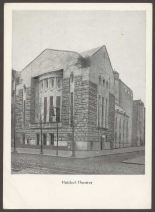 Ansichtskarte Hebbel-Theater, Stresemannstraße [2/2]