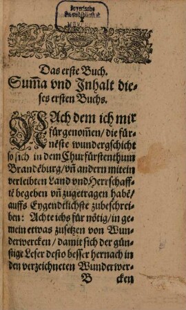 Wider- Natur- und Wunder Buch