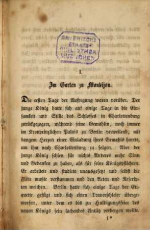 Friedrich der Große und sein Hof : historischer Roman, [1,]2