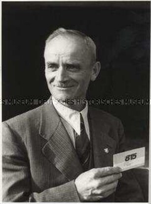 Foto für die "Deutsche Kennkarte"