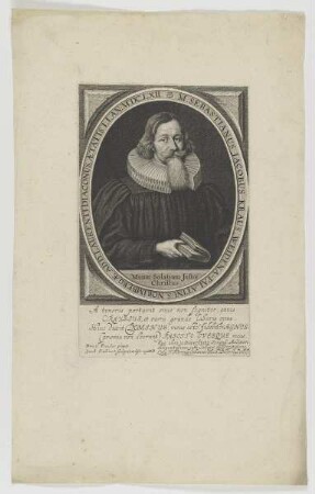 Bildnis des Sebastianus Jacobus Kraus