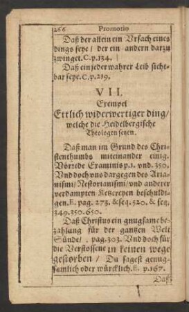 VII. Exempel