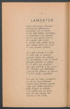 Lamentos