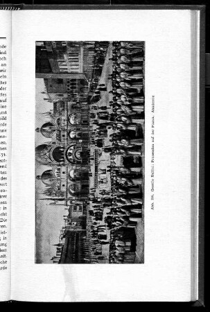 Abb. 116. Gentile Bellini: Prozession auf der Piazza. Akademie