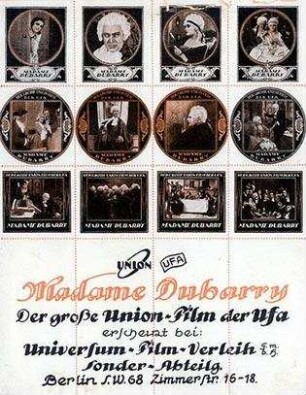Klebebilder. LichtBildBühne Nr. 38, Berlin 1919.