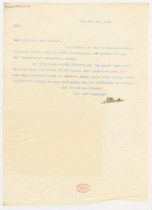 Brief an Julius Bittner : 26.06.1916
