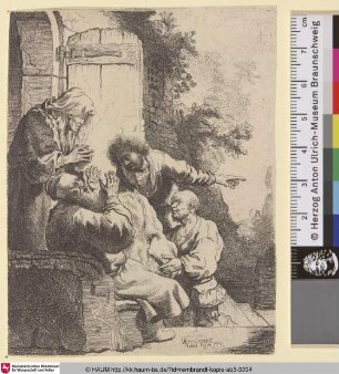 [Jakob betrauert den Tod Josefs; Joseph's Coat Brought to Jacob; Jacob pleurant la mort de son fils Joseph]