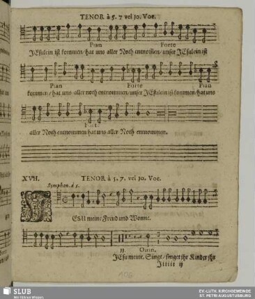 XVII. Jesu meine Freud' und Wonne