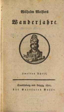 Wilhelm Meisters Wanderjahre, 2