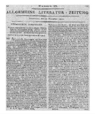 Tacitus, G. C.: Über Lage, Sitten und Völkerschaften Germaniens. 2. Aufl. Nebst e. Kommentar v. K. G. Anton. Görlitz: Anton 1799