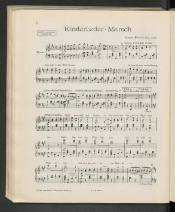 Kinderlieder-Marsch.