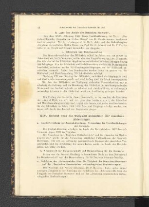 c. Bibliothek und Modellsammlung.