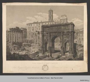 Forum Romanum zum Kapitol hin