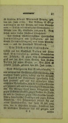 Das Fuerstenthum Lichtenstein