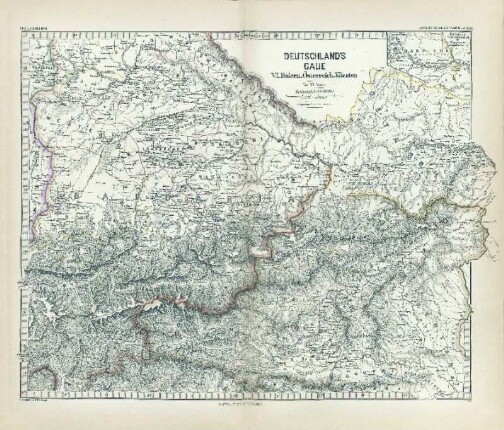 Deutschland's Gaue VI. Baiern. Österreich. Kärnten
