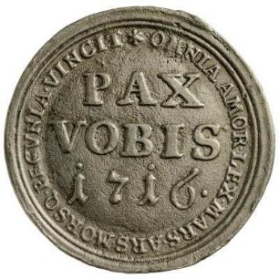 Medaille, 1716