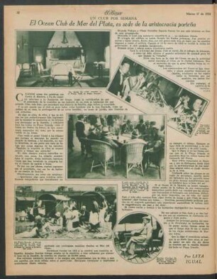 Un club de semana : El Ocean Club de Mar del Plata, es sede de la aristocracia porteña