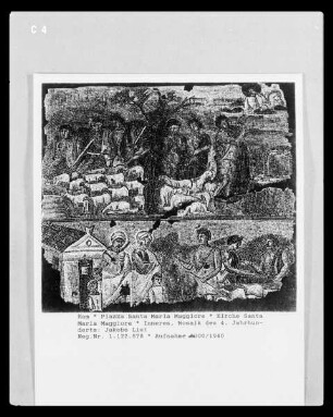 Alttestamentarischer Zyklus — Geschichten von Abraham — Jakob erhält von Gott den Auftrag wegzuziehen