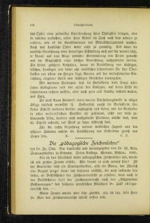 ¬Die¬ "pädagogische Zeichenlehre"
