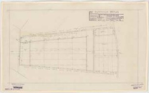 Haus des Rundfunks, Berlin-Charlottenburg: Saal 3, Grundriss 1. OG 1:100