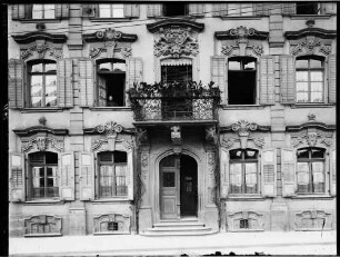 Offenburg Rathaus Außenfassade mit Eingangsportal