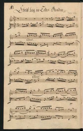 Christ lag in Todesbanden; org; BWV 695