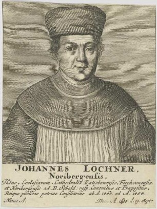 Bildnis des Johannes Lochner