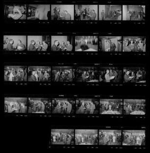 "Diners-Club"-Ausstellung: Pressekonferenz im Kaufhaus "Breuninger", 07.11.1983 Verabschiedung eines Polizisten vom Killesberg, 04.11.1983 Geburtstag Rainer Vögeles, 04.11.1983