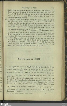 Auflösungen zu XXII.