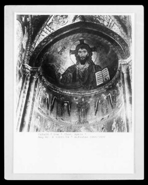 Apsisprogramm mit Pantokrator, Maria orans, Erzengeln etc. — Pantokrator