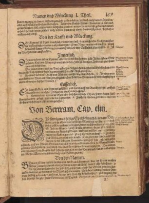 Von Bertram, Cap. CLIII