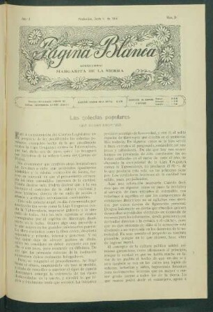 Las colectas populares
