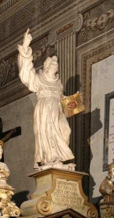 Hochaltar, Rechte Statue: "S. Joannes a Capistr."