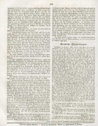 600 Kirchliche Mittheilungen